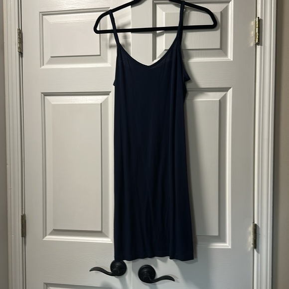 Soft Surroundings Pink and Blue Long Sleeve Dress - Picture 3 of 8